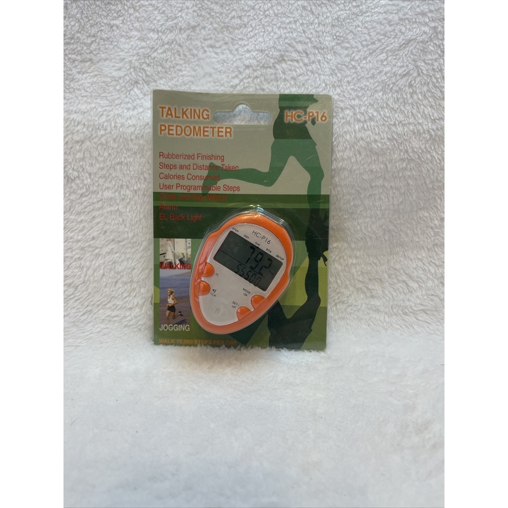 New Old Stock Talking Pedometer HC-P16‎